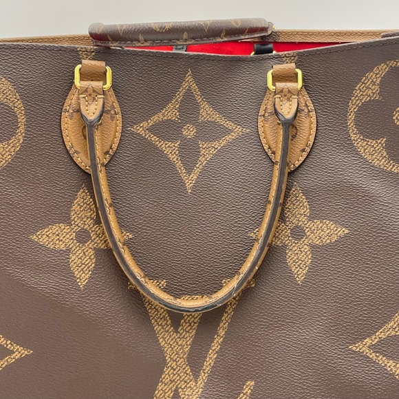 (SOLD) Louis Vuitton Reverse Monogram OntheGo GM Tote (TJ4260) - Picture 11 of 15